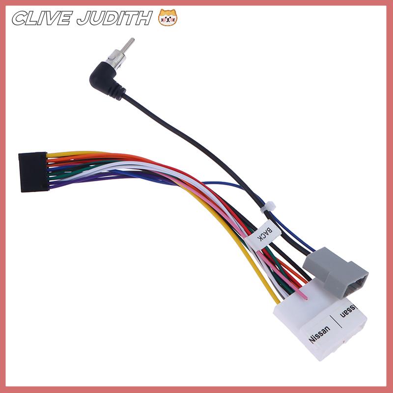 CISWGE ปลั๊กอะแดปเตอร์เชื่อมต่อสายไฟสำหรับรถยนต์สำหรับ Nissan Qashqai Tiida Liwei ราคา 71 บาท*ส่งฟรี