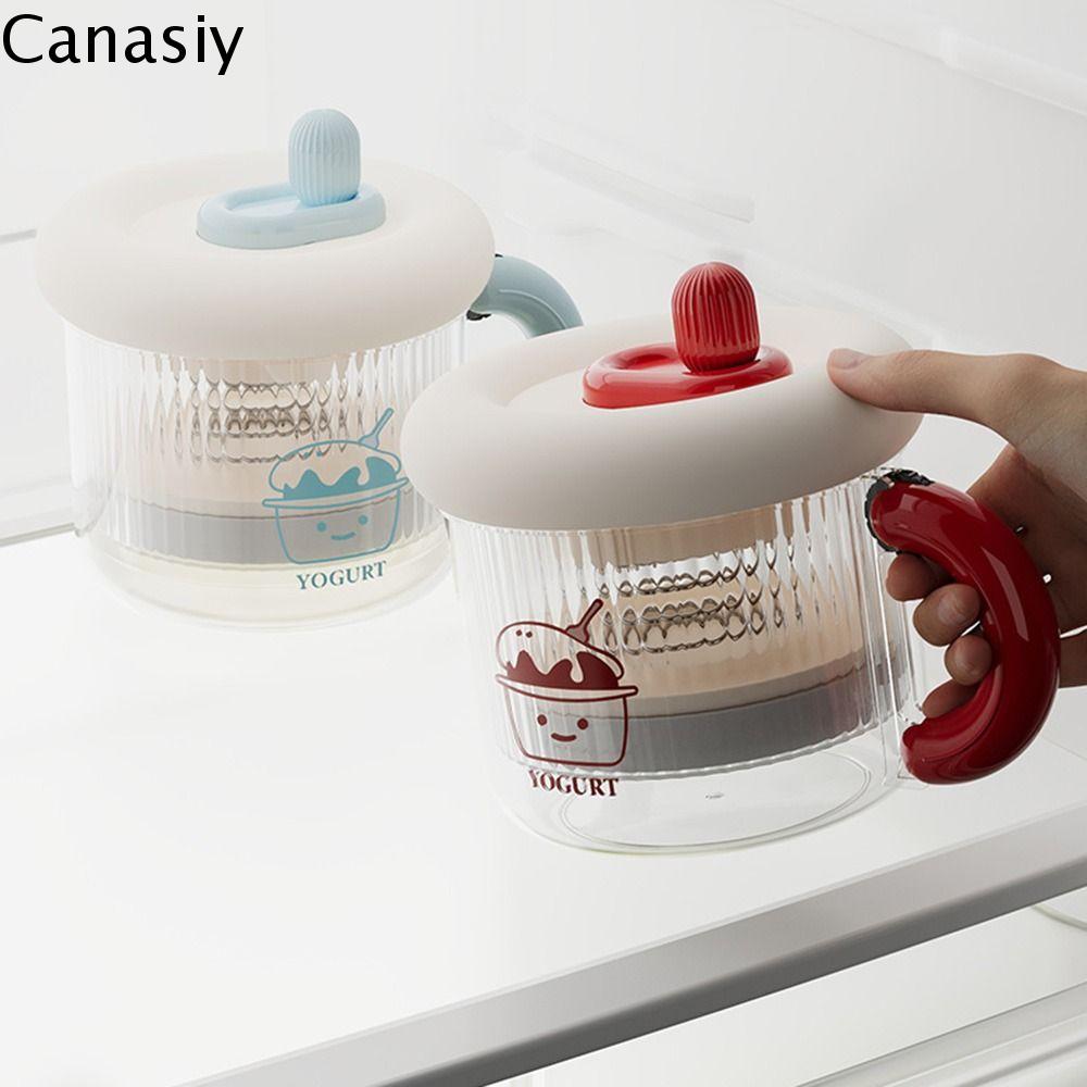 CANASIY Lưới mịn Dụng cụ lọc sữa chua Hy Lạp Có thể giặt được Có thể tái sử dụng Máy tách whey Đa năng với lưới lọc Bộ lọc sữa chua tự làm Nhà bếp
