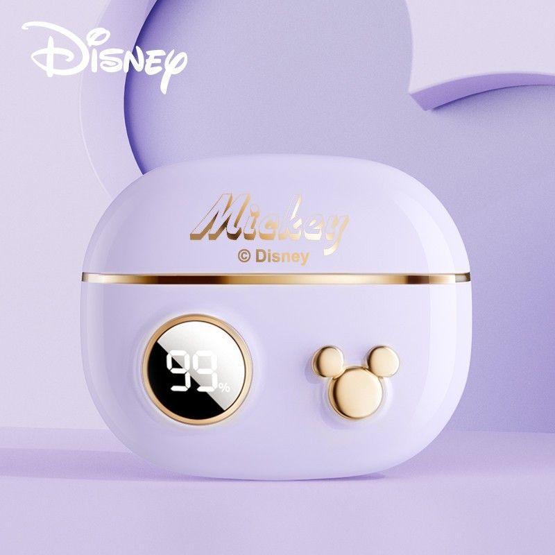 Disney Tai nghe bluetooth TWS thực Tai nghe không dây Bluetooth Tai nghe bluetooth cảm ứng màn hình tai nghe bluetooth thể thao Tai nghe Bluetooth Tai nghe stereo