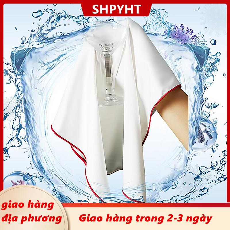 [COD] SHPYHT Giao hàng địa phương Làm sạch vải cho lau kính cup lau kính mà không để lại bất kỳ nhãn hiệu cup lau vải làm sạch vải