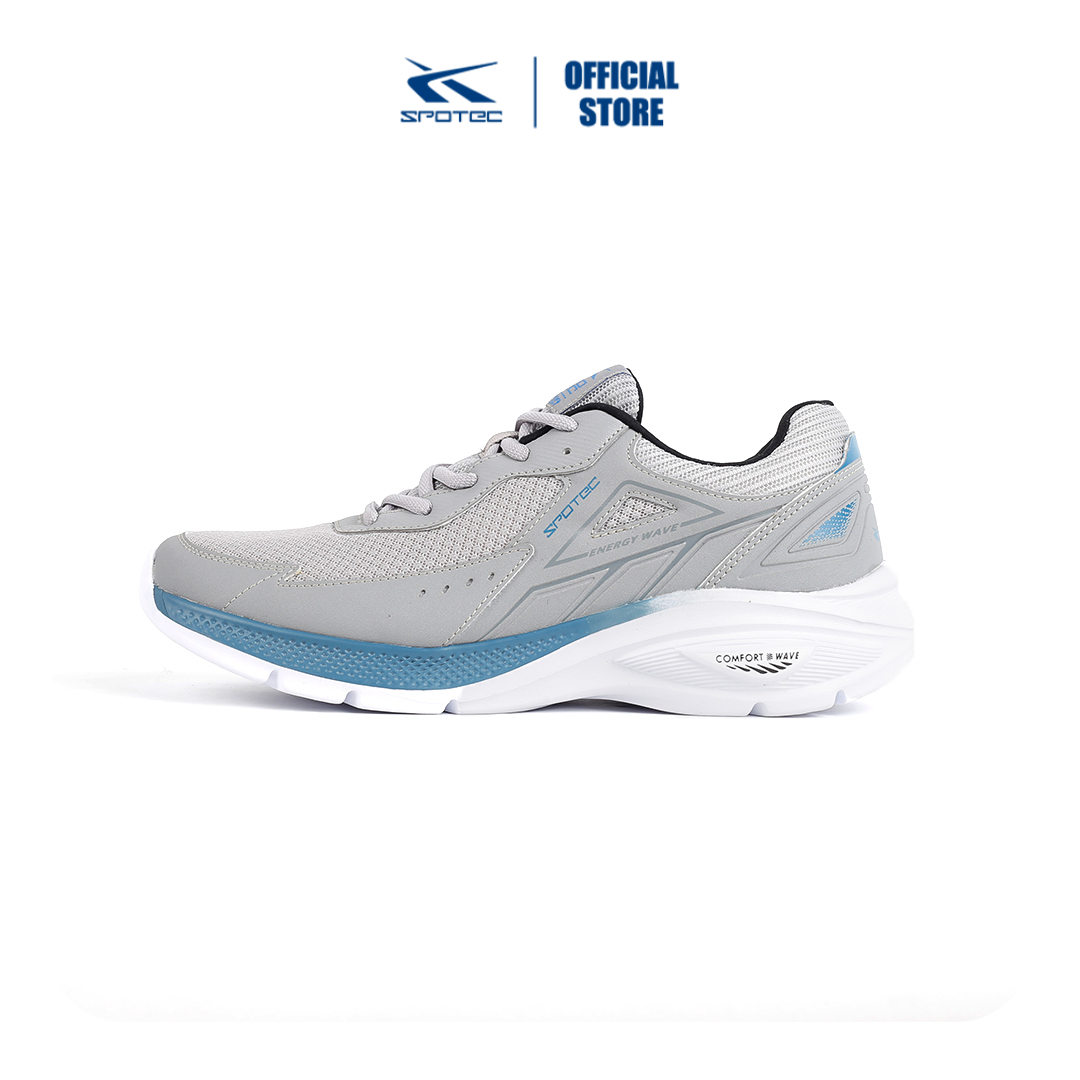 Spotec Running Easton Men's Women's Running Shoes - Light Gray Blue - Merek Spotec Harga 305,900 rupiah*Gratis Ongkir