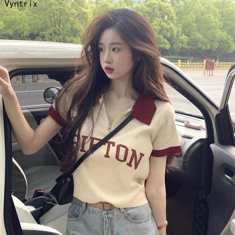 Vyntrix.VN Áo Len áo khoác Thông thường chic cổ xưa High-quality WMY2420E9C