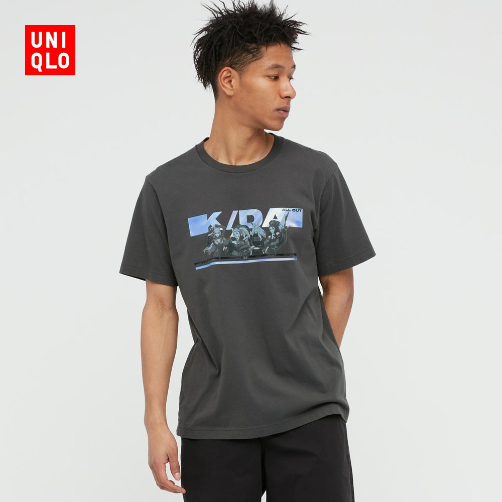 ~ Áo Thun Uniqlo Tay Ngắn In Hình Liên Minh Huyền Thoại Cho Nam Nữ 440013