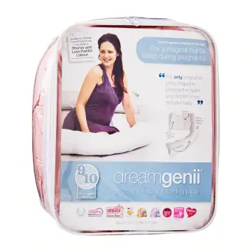 Dreamgenii Pregnancy Support And Feeding Pillow White Lazada