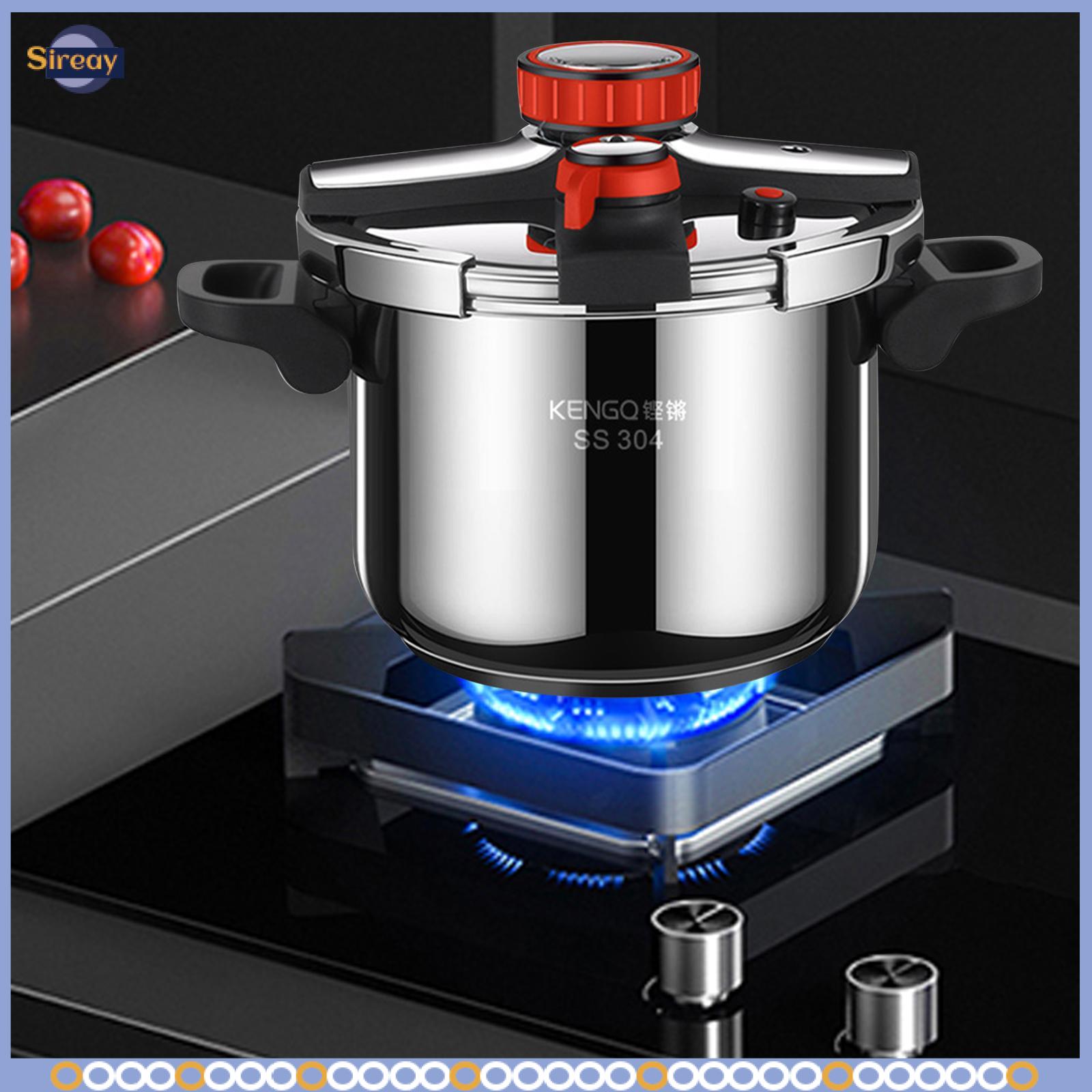 Acituna Pressure Cooker Stainless Steel Durable Cookware Multifunction Professional Pressure Canner Stovetop for Meat Rice Soup Chicken ราคา 13,362 บาท*ส่งฟรี