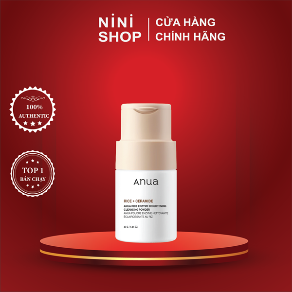 Bột Gạo Rửa Mặt Anua Rice Enzyme Brightening Cleansing Powder 40g - ninishop