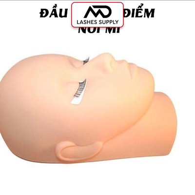 Đầu manocanh tập nối mi,matxa - đầu canh - dụng cụ nối mi