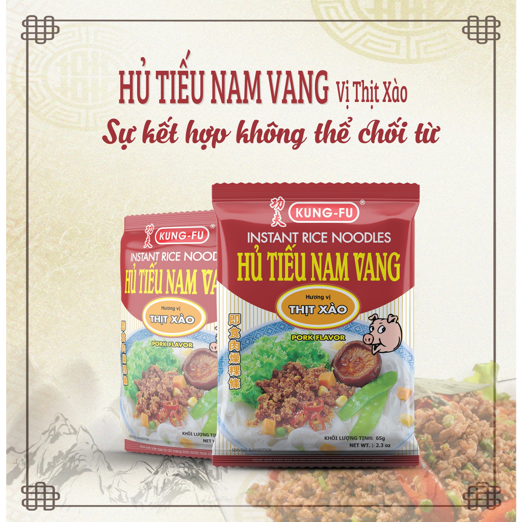 Hủ tiếu nam vang thịt xào thùng 30 gói