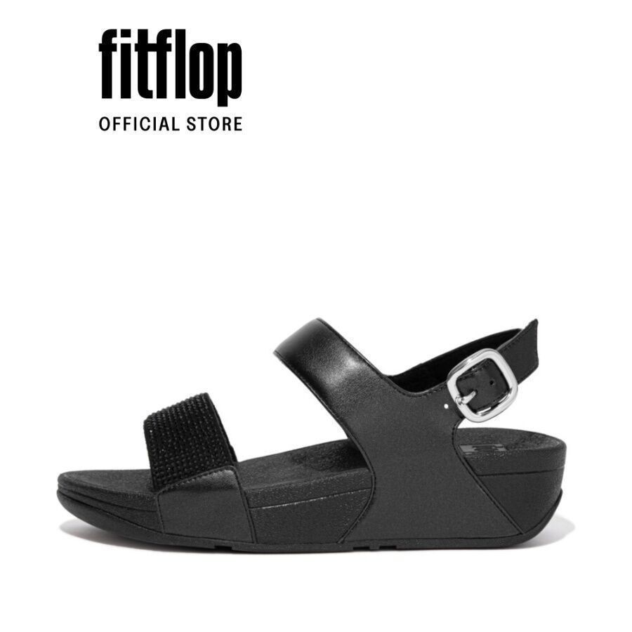Xăng Đan Nữ FitFlop LULU - All Black - EC3-090