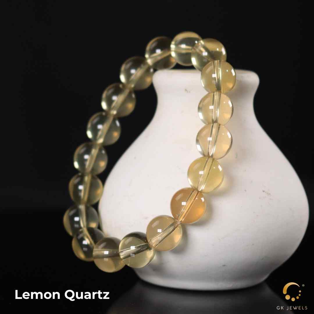 Starlight Lemon Quartz Bracelet