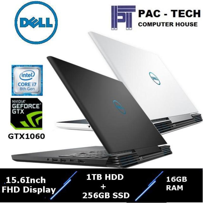 !!! High End Gaming Laptop !!! Dell G7 / 15.6 FHD IPS Anti Glare / i7-8750H ( Six Core ) / 16GB RAM / 1TB HDD + 256GB SSD /GTX1060(6GB Graphics) / 1 Year Dell Premium Support