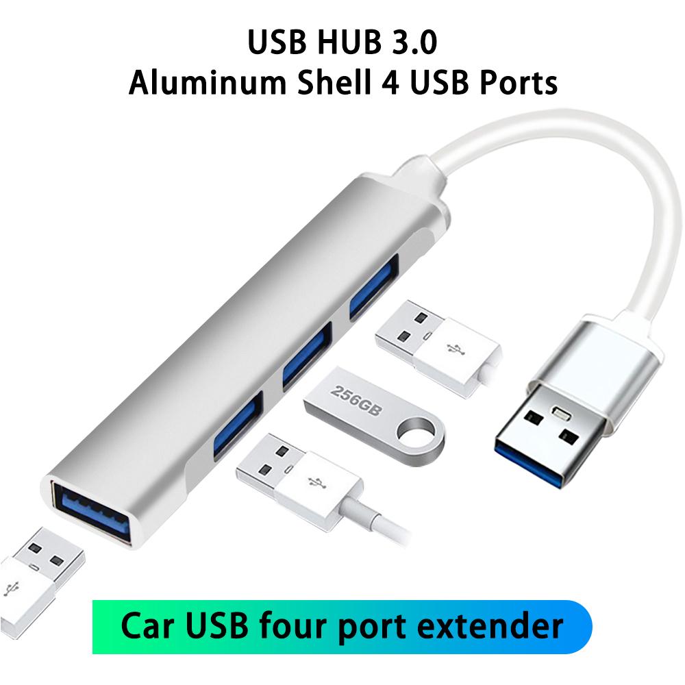 One Drag Four USB 3.0 Hub Extender Multi Interface Splitter M3Z0