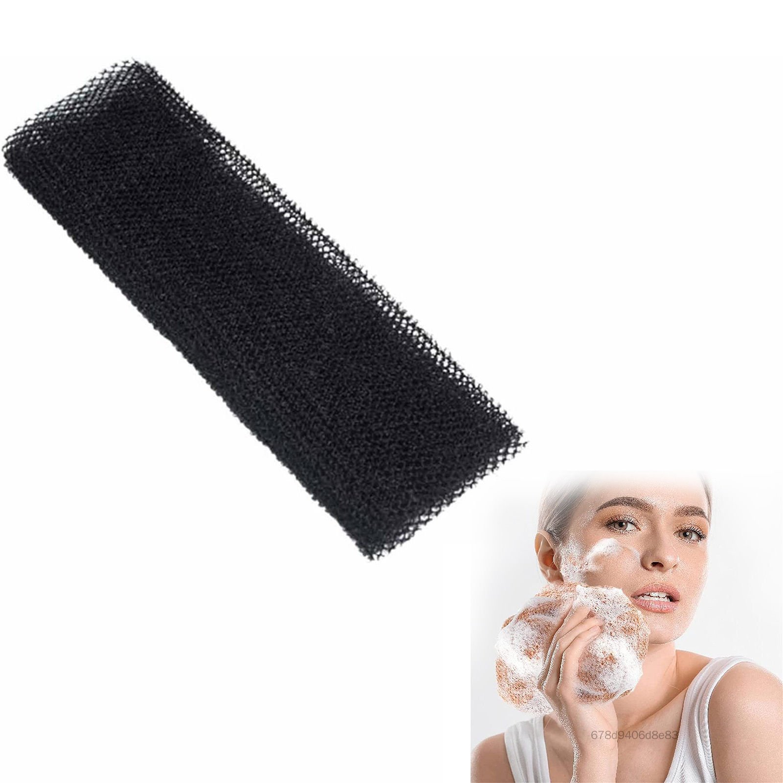 African Net Long Bath Net Sponge Shower Body Scrubber Back Scrubber Skin Smoother for Daily Back Bod