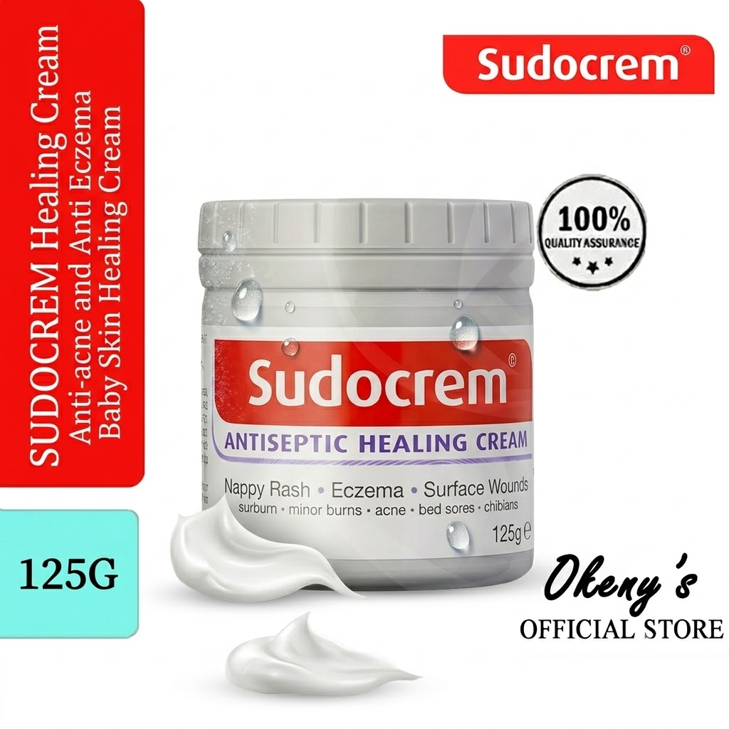 SUDOCREM Antiseptic Healing Cream Anti-acne and Anti Eczema Baby Skin Healing Cream 125g