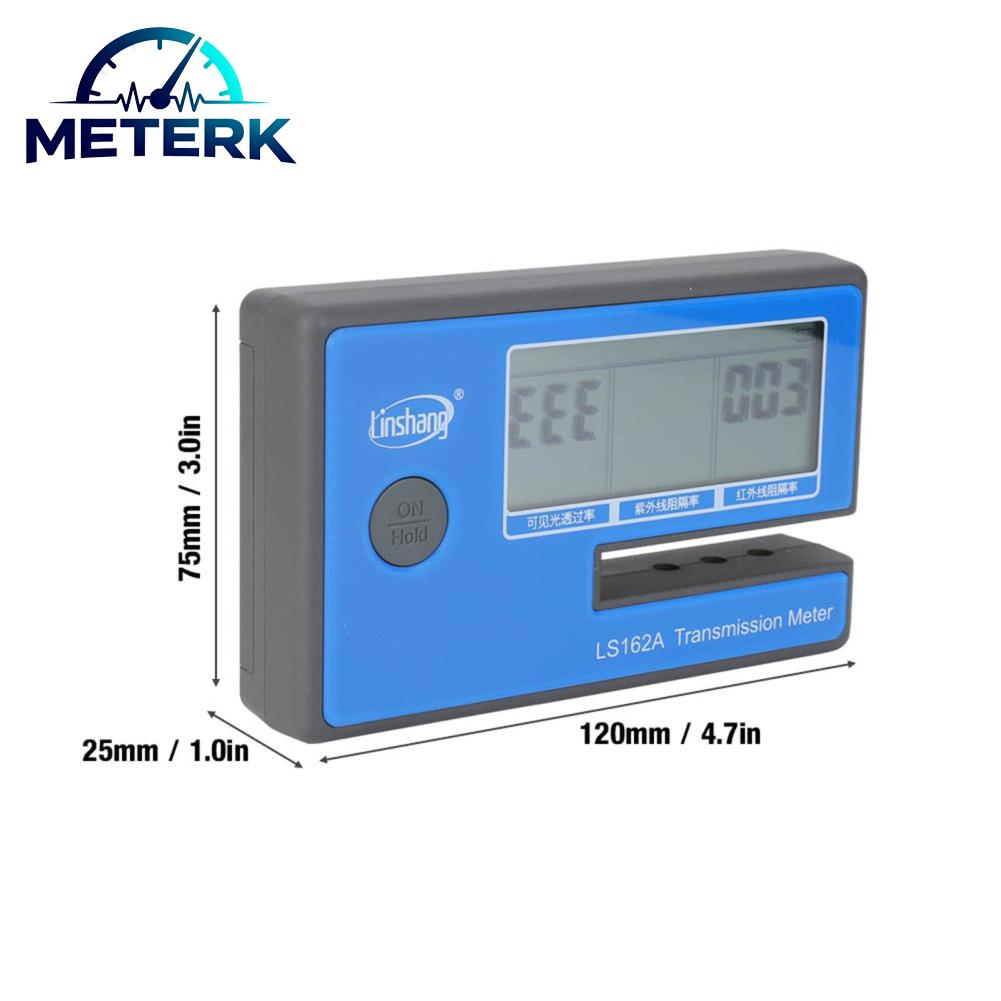 Meterk LS162A Cầm Tay Máy Đo Truyền Phim Cửa Sổ Máy Đo Màu Cửa Sổ Máy Đo Màu UV IR Từ Chối Máy 1400nm Giá 4,264,000 Đồng*Miễn phí vận chuyển