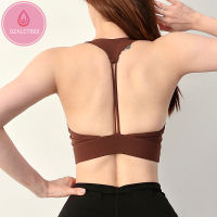 OzalCtree เสื้อกั๊กโยคะพร้อมแผ่นหน้าอกกีฬาวิ่งบราดันทรงระบายอากาศได้สำหรับถ้วยที่คงที่บราชั้นในหลังสวยสำหรับฟิตเนสในฤดูร้อน
