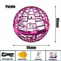 Oldlaiben Boomerang Ball Flying Kids Toys Rotating Drone Spinner Bola Terbang 飞行球