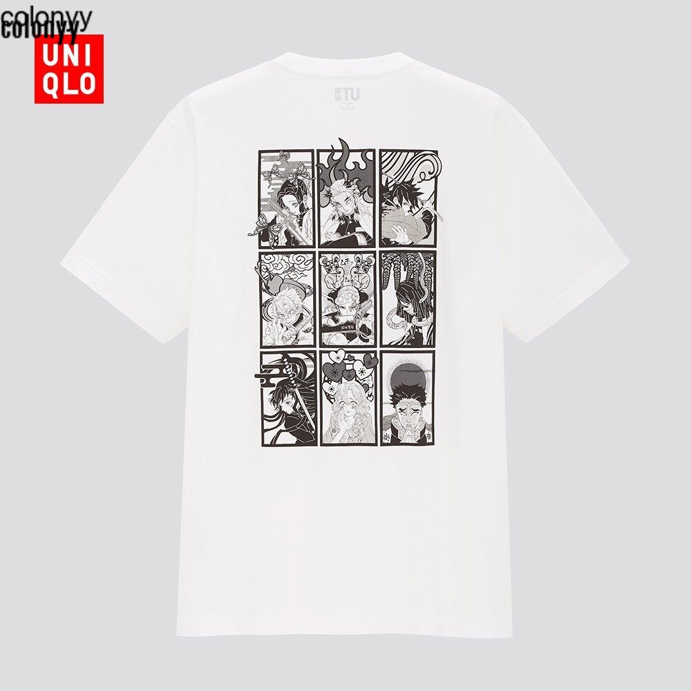 Áo thun nam uniqlo colonyy áo thun in hình manga