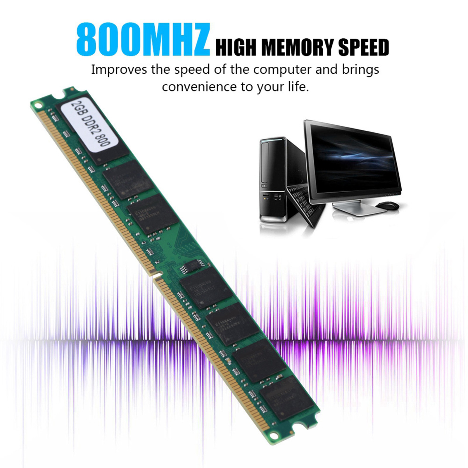 Garosa Bộ nhớ DDR2 cần thiết phải có sức sống tuyệt vời cho hoạt động ngoài trời Giá 231,000 Đồng*Miễn phí vận chuyển