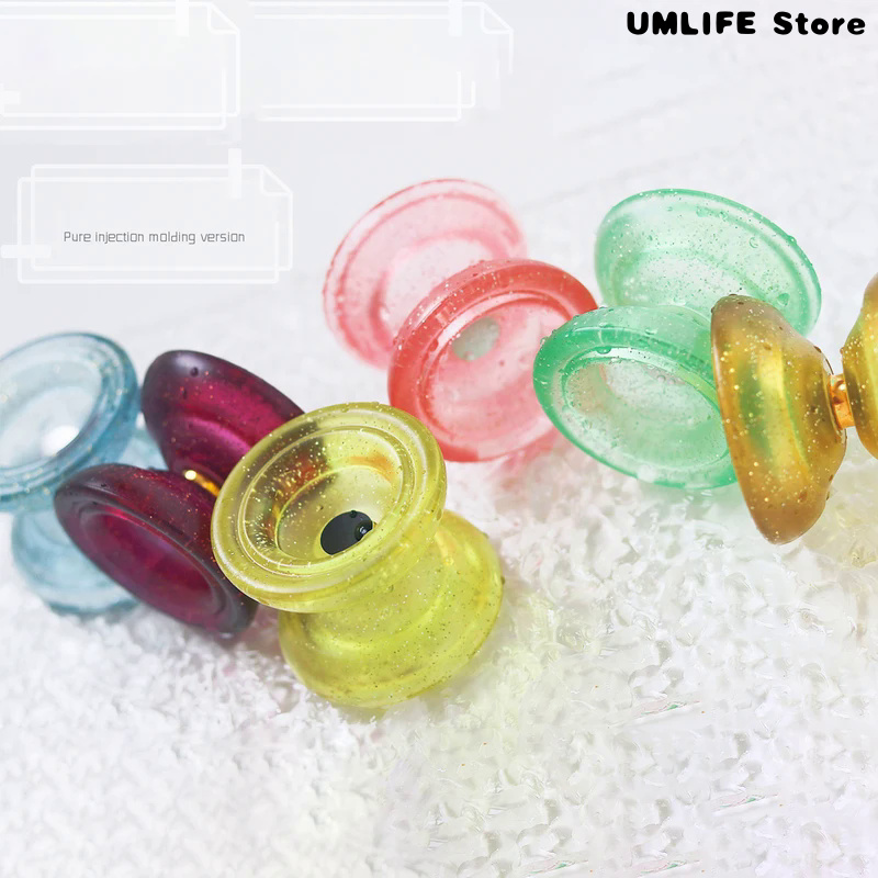 Candy color cute Professional Sports YOYO Fire Spirit YOYO CNC PC  for Professional KK bearing Yo-yo Player Material