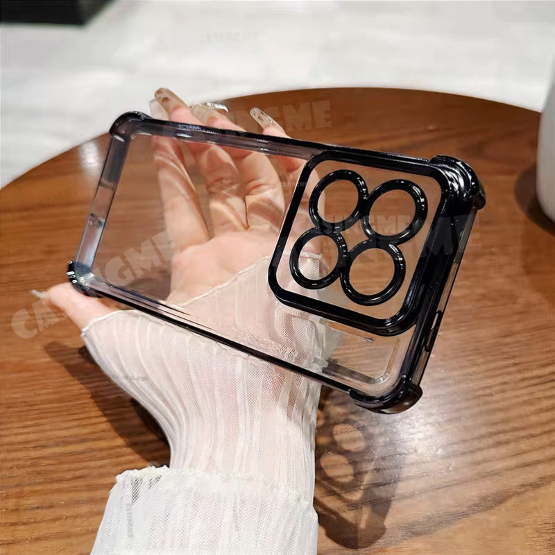 Xiaomi 15T 15TPro 2025 Plating Lens Protection Casing For Xiaomi 15T 15T 15 T T15 15TPro Xiaomi15T Pro 4G 5G FOUR Corners Anti-shock Protection Phone Case Shockproof Back Cover - Image 3
