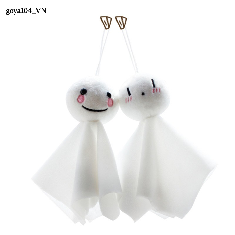 goya104 Set 2 búp bê cầu mưa nhồi bông trang trí đáng yêu