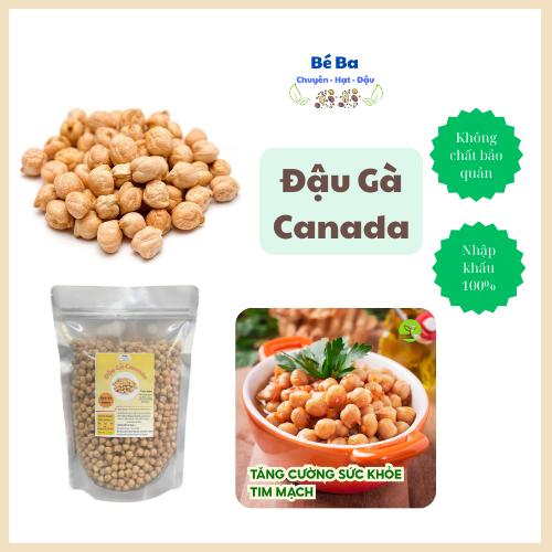 1KG Hạt Đậu Gà Hữu Cơ, Nhập Khẩu Canada LOẠI TO 9mm
