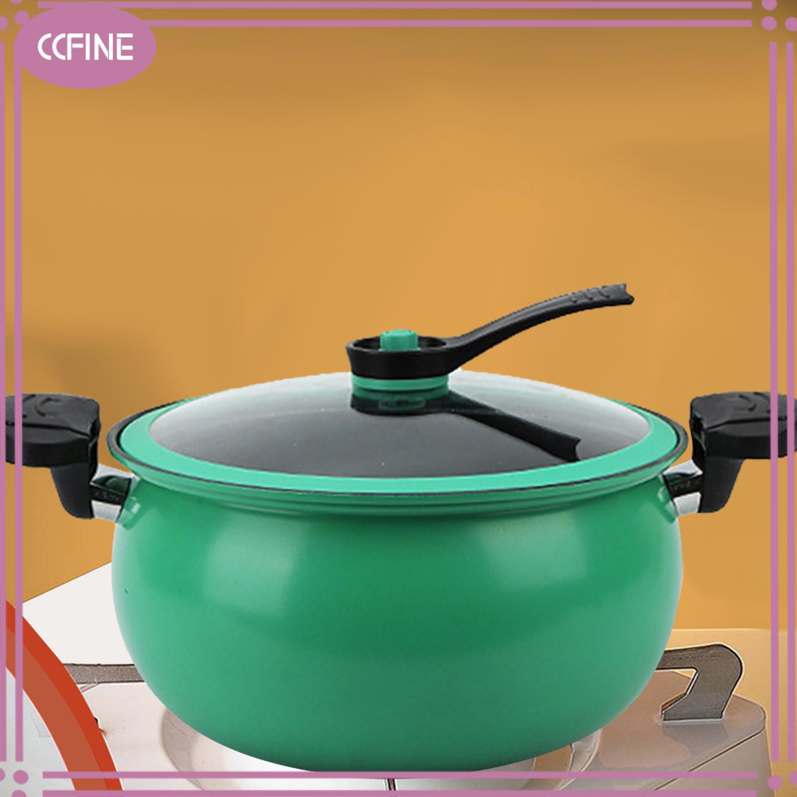 Ccfine Nồi áp suất siêu nhỏ dụng cụ nhà bếp dung tích lớn nồi súp nồi thịt nồi nấu ăn cho Hầm Ngũ cốc mì ống mì xào