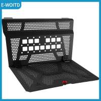【E-WOITD】 UTV Rear Engine Bed Cover Compatible With Polaris RZR XP 1000   RZR XP Turbo 2014-2023 Vented Engine Cover
