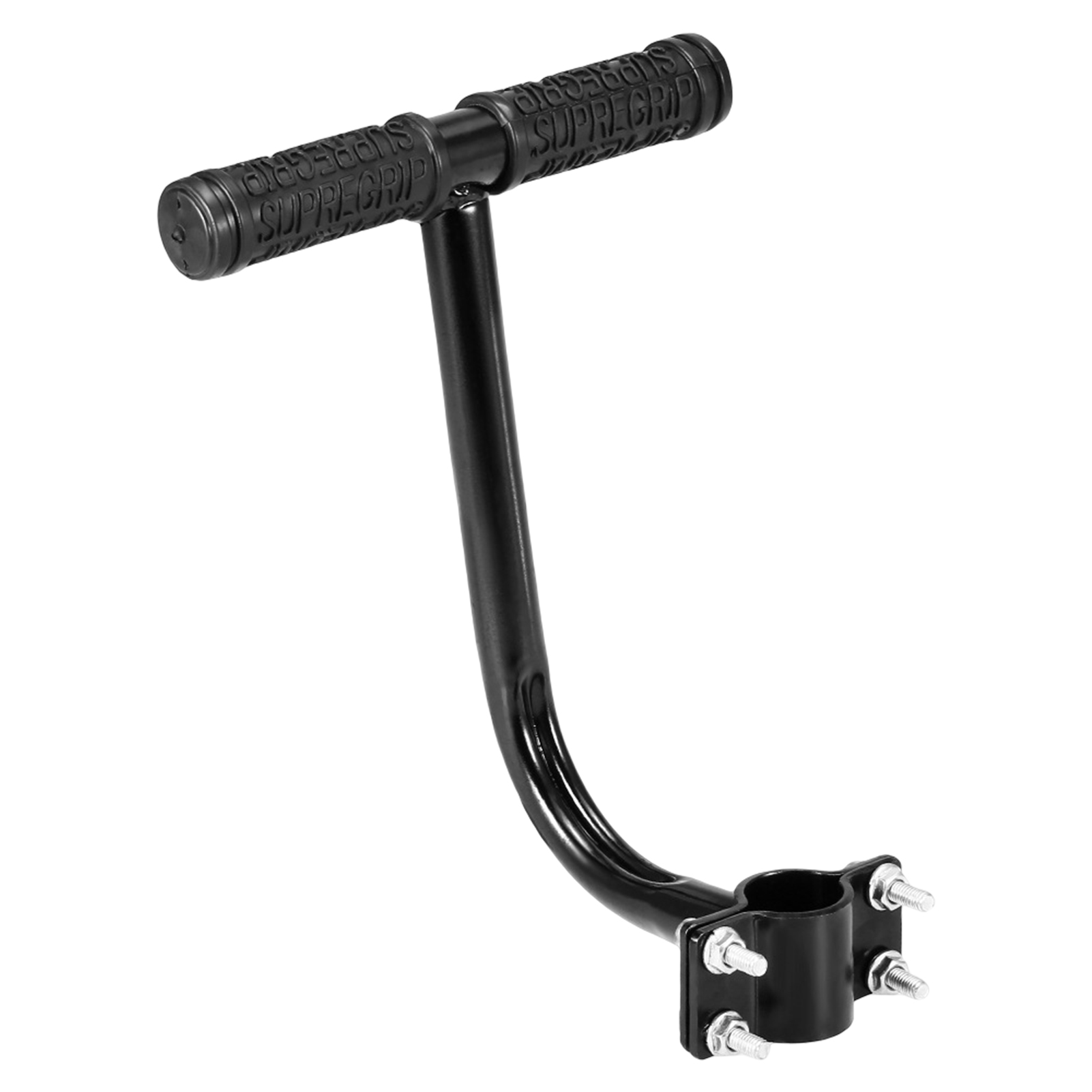 Bike Rear Seat Handrest Letter Design Corrosion Resistant Anti Slip Grip Iron Cycling Back Seat Armrest E-bike Tool Premium E-Bike Rear