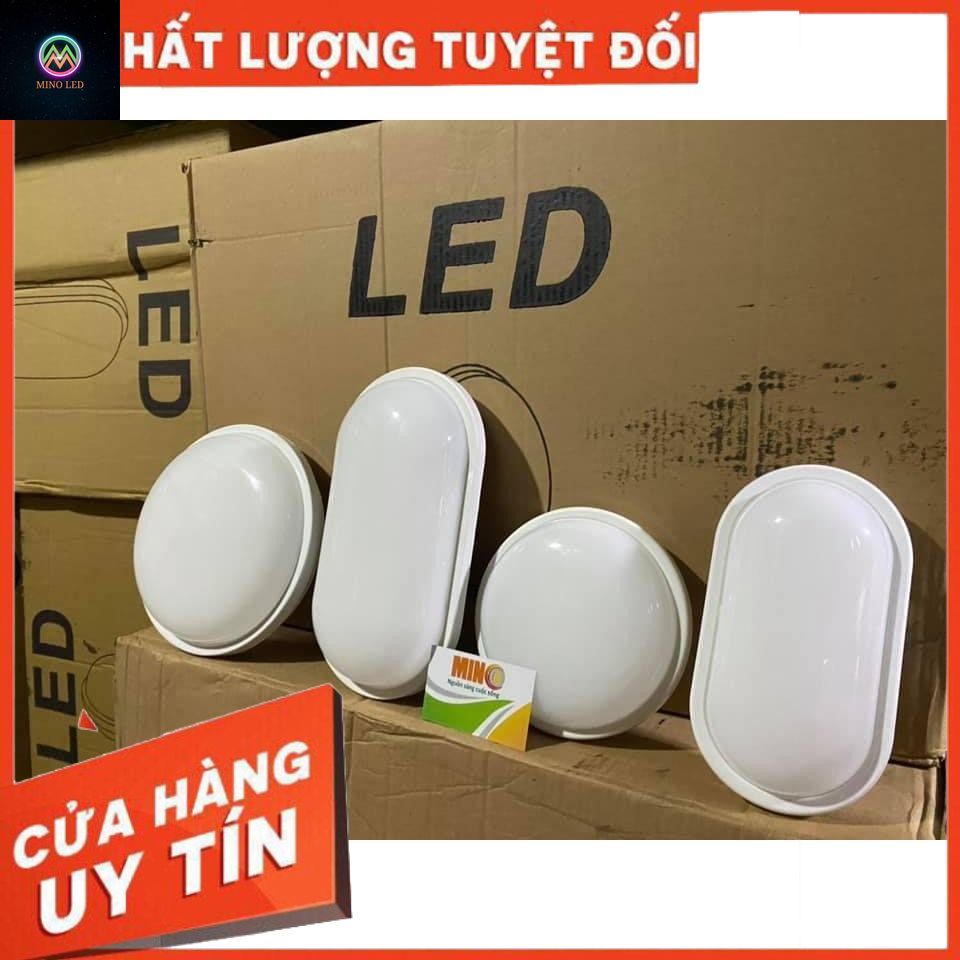 Đèn ốp trần đèn ốp tường led hình bầu dục chống ẩm 20w chuyên dụng cho nhà tắm nhà vệ sinh hành lang....