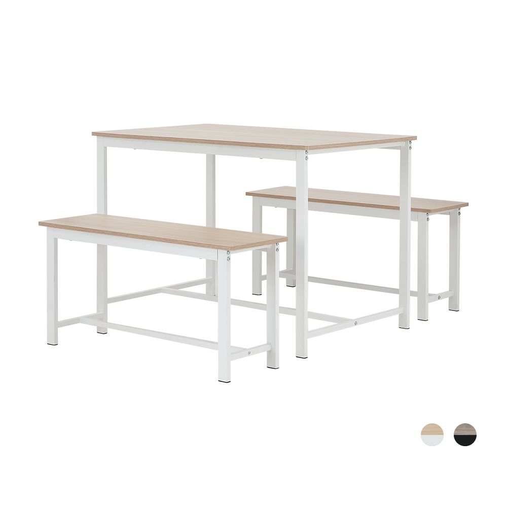 Furinbox ชุดโต๊ะอาหาร รุ่น WARRIC - มี 2 สีให้เลือก ราคา 2,690 บาท*ส่งฟรี