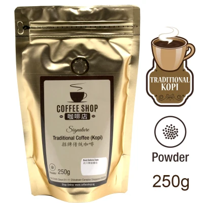 Coffeeshop Signature Traditional Coffee Powder, Kopi 250g