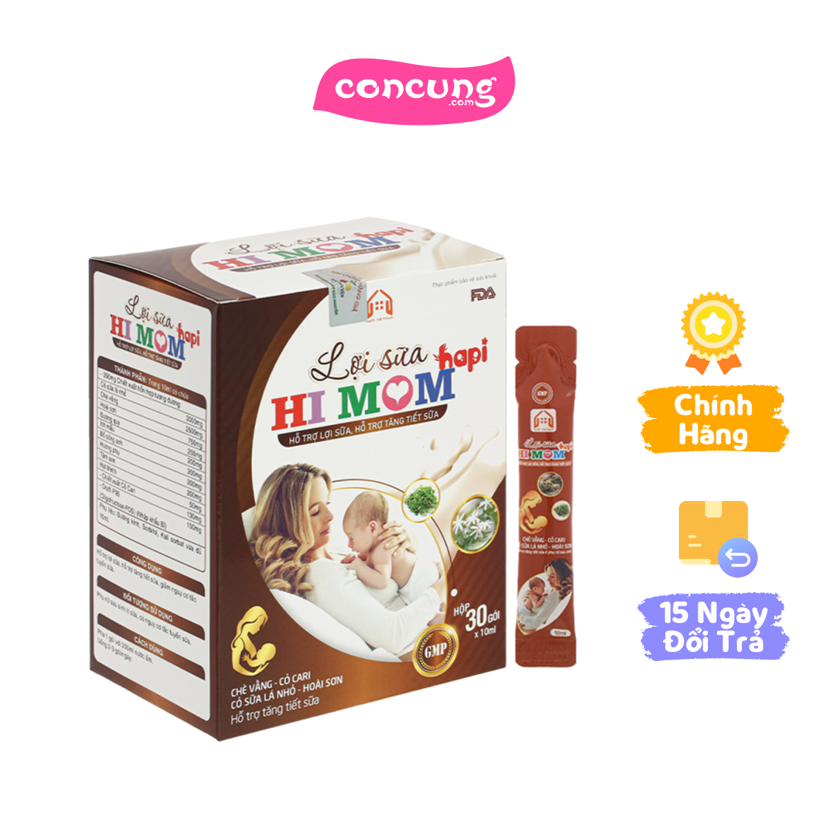  Lợi sữa Hi Mom Hapi 