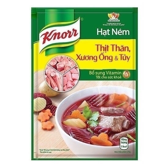 Hạt Nêm Thịt Thăn, Xương ống, Tuỷ - KNORR - Gói 170g