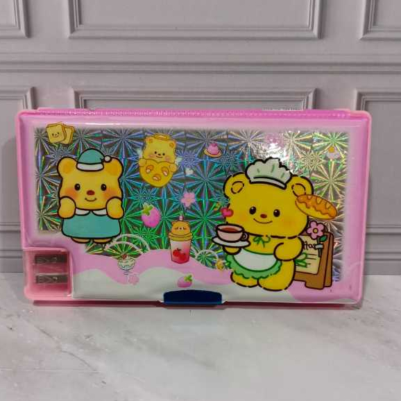 KOTAK PENSIL MAGNET JUMBO PENCIL CASE TEMPAT PENSIL LABUBU