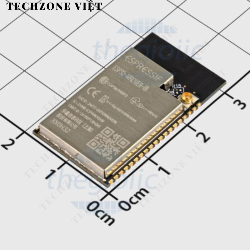 ESP32-WROVER-IB WiFi Bluetooth, 2.3-3.6VDC, 4MB flash Điện Tử Tín Phát