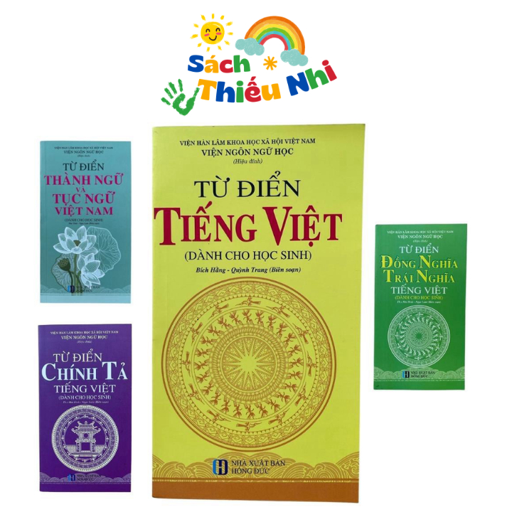 Sách - Từ điển Tiếng Việt dành cho học sinh - từ đồng nghĩa trái nghĩa - từ láy - chính tả-Thành Ngữ