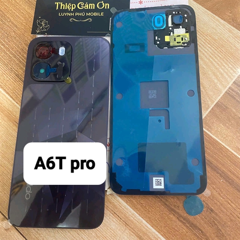 Nắp lưng oppo A6T pro/A6 5G hàng mới