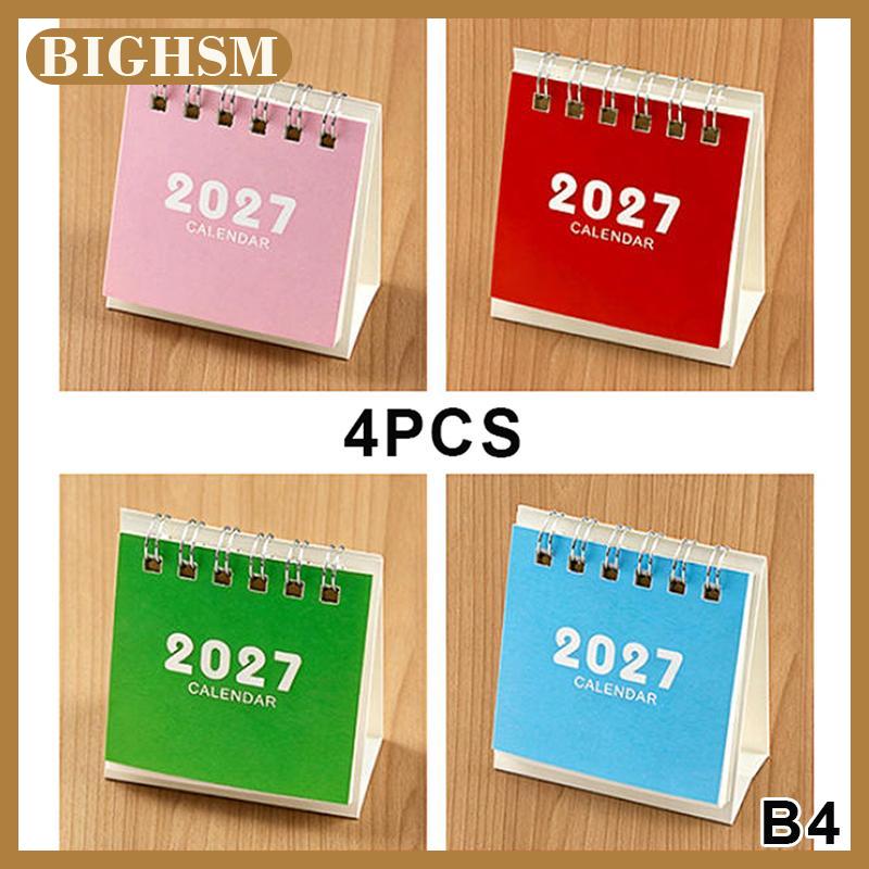 BIGHSM Lịch để bàn 2027 lịch du lịch mini nhỏ gọn hoàn hảo cho gia đình văn phòng trường học giúp lên kế hoạch lịch trình hàng ngày và trang trí nhà cửa