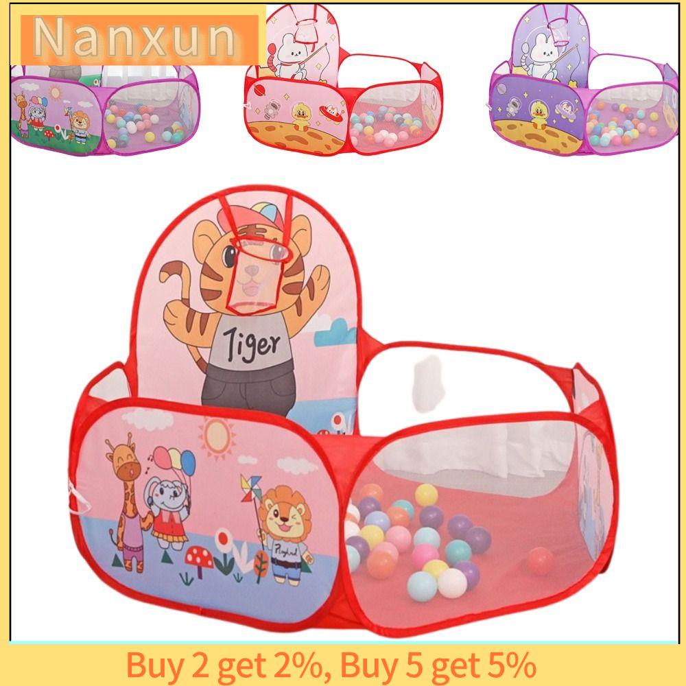 NWSJ Không gian rộng lớn Bể bơi Playpen Trò chơi lâu đài Có thể gập lại Sân chơi bóng đại dương Tương tác Sân chơi bóng Playball Em bé