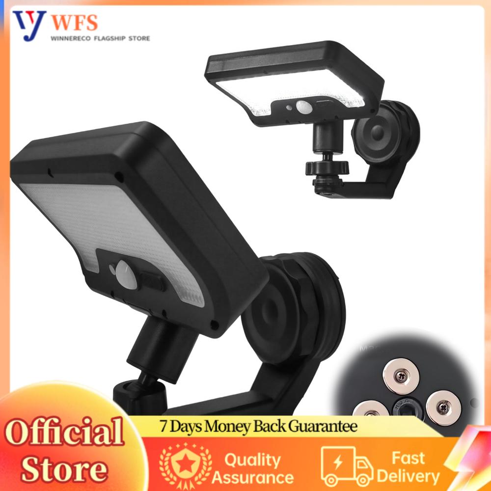 【Flagship】 Magnetic Motion Solar Wall Lamp IP65 Waterproof for House Garage Porch Doorway