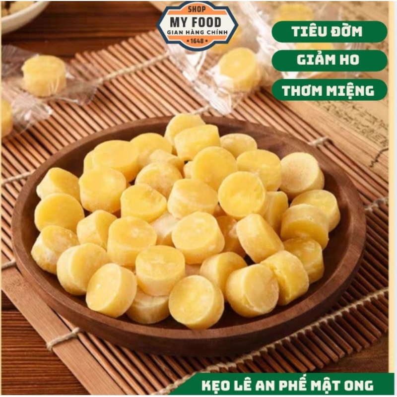 500G KẸO LÊ AN PHẾ MẬT ONG THANH NHIỆT TIÊU ĐỜM MỀM DẺO THƠM NGON