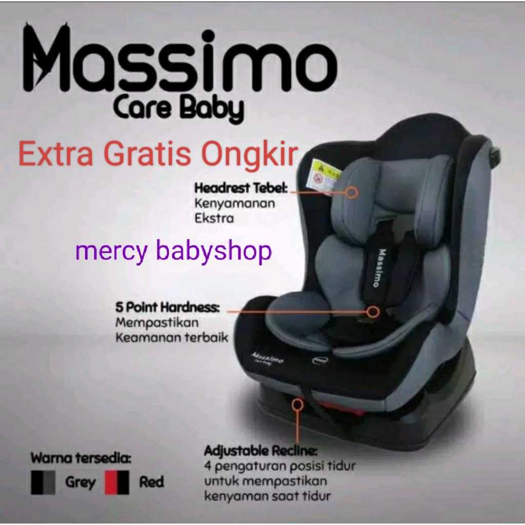 Carseat CARE Baby MASSIMO Kursi Mobil Bayi Anak | dudukan bayi di mobil