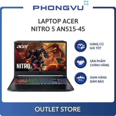 Laptop Acer Nitro 5 AN515-45-R6EV (NH.QBMSV.006) (AMD Ryzen 5 5600H) (Đen) - Laptop cũ