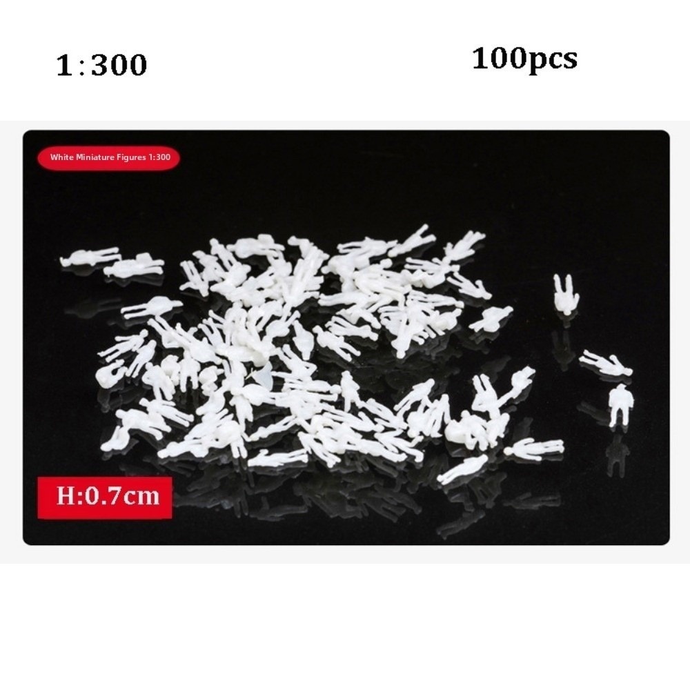 YEWANG326 100pcs Tỉ lệ 1:300/1:200/1:100/1:150/1:75/1:50/1:30/1:25 Mô hình xây dựng nhân vật Đầy màu sắc Màu sắc hỗn hợp Phong cảnh tàu chở khách  Các tư thế đa dạng - 8