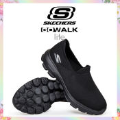 Skechers Women's GO WALK 5 Black Sports Sneakers