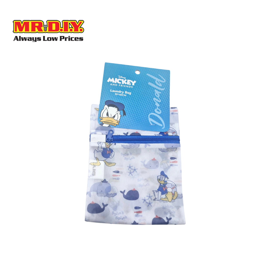 มิสเตอร์.ดี.ไอ.วาย. ถุงตาข่ายซักผ้า ลายโดนัลด์ ดั๊ก (ขนาด 30x40 ซม.) ราคา 23 บาท*ส่งฟรี