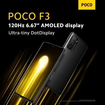 POCO F3 5G 6GB+128GB/8GB+256GB Global Version[1 year warranty]