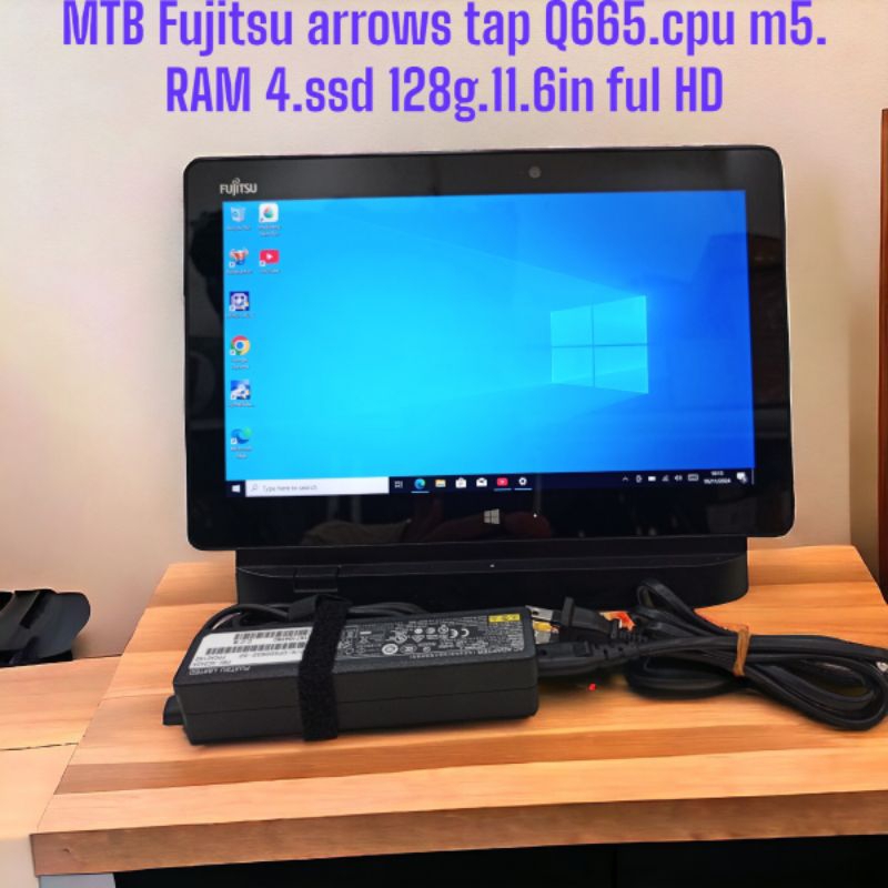 Fujitsu Arrows Tap Q16.Cpu.M7.Ram 4.Ssd 128G.Man 11.6in Full Hd Touch Screen Tablet. 90-95% New. Comes with Wacom.